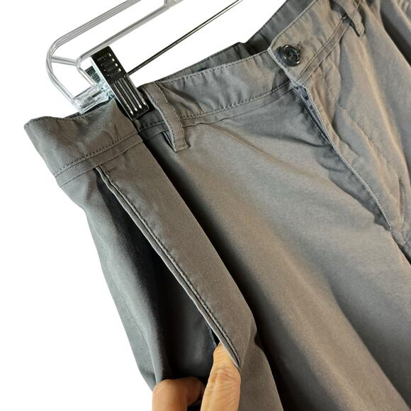 Perry‎ Ellis Gray Slim Fit Stretch Slacks Pants 34 x 32 (2934) - Picture 4 of 5